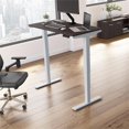 thumbnail image 2 of Pemberly Row 48W Height Adjustable Desk in Storm Gray - Engineered Wood, 2 of 10