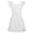 White, variant on Aspire Women's Maid Apron with Headband Retro Cotton Frilly Kitchen Apron Vintage Christmas Costume