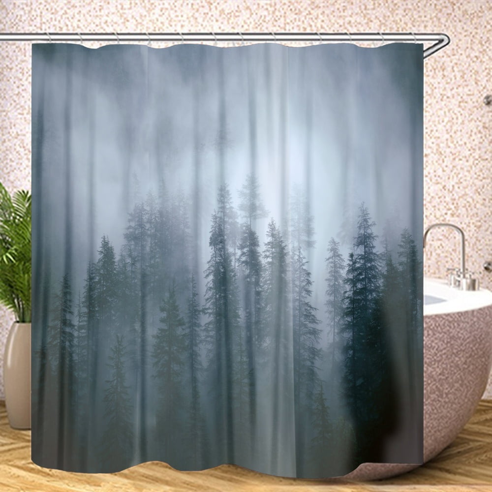 misty-forest-shower-curtains-nature-shower-curtain-woodland-shower