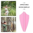 thumbnail image 3 of TABLZONE 60Pcs Lightweight Plastic Arrow Vanes Replacement for Archery Outdoor Shooting Precision, 3 of 7