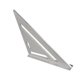 thumbnail image 2 of Regla triangular de alta precisión Medidores de estructura de construcción para ingeniero carpintero Blanco Sharpla regla triangular, 2 of 6