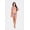PUERTO RICO CLASSIC, variant on Dominican Republic Flag Two Piece Bikini Set for Women, Red White Blue Triangle Swimsuit