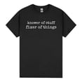 thumbnail image 2 of Knower of Stuff Fixer of Things Shirt, Funny Handyman T-shirt, Dad Gift, Father’s Day Husband Tee, 2 of 3