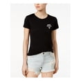 thumbnail image 1 of CHRLDR Womens Heartbreaker Basic T-Shirt, Black, Small, 1 of 3