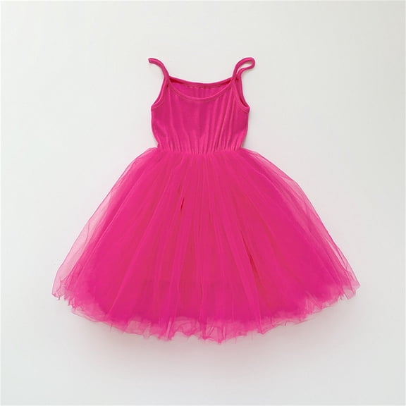 Dress for Girls Casual Birthday Girl Dress Toddler Rainbow Tutu Princess Skirt 18-24 Months