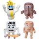 thumbnail image 1 of Robar un juguete de peluche Brainrot, lindo animal de peluche suave, regalo coleccionable para fanáticos de los juegos (color K),4pcs B, 1 of 12