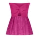 thumbnail image 4 of ICHUANYI Clearance Women's Bra Knitted Suspender Lace Sleeveless Off Shoulder Tight-fitting Thin Wool Knit Jacket(Hot Pink, S) ICHUANYI WER2023081502546, 4 of 6