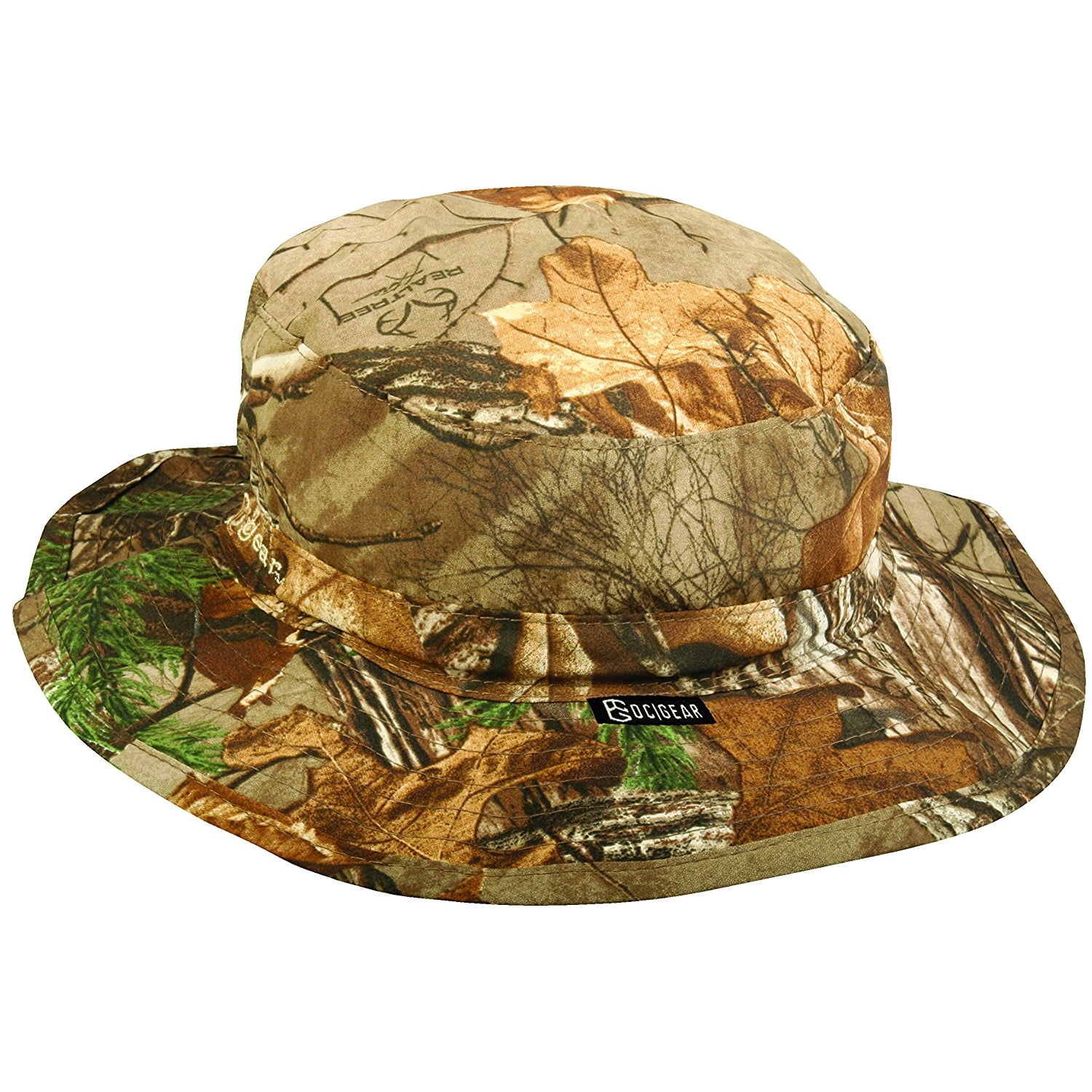 Nylon Boonie Hat, Breathable Liner One Size Outdoor Hats Waterproof
