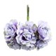 thumbnail image 1 of 6 Cabezas 3 Cm / 4 Cm / 5 Cm Seda Rosa Estambre Artificial Ramo de Flores para Scrapbooking Boda Decorativa Bricolaje Artesanía Flores Ramo Violeta, 1 of 9