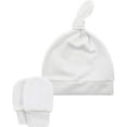 thumbnail image 4 of Zando Baby Hat Mittens Newborn Hats for Boys Baby Hats 0-6 Months Winter Beanie Caps 3 Pack 2 0-6 Months, 4 of 7