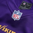thumbnail image 4 of Men's Nike Jalen Nailor  Purple Minnesota Vikings Team Game Jersey, 4 of 6
