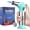 Blue and Silver, variant on Creme Brulee Torch, Butane Torch Lighter, Refillable Blow Torch with Adjustable Flame, Safety Lock for Soldering, Kitchen, Welding, Butane Gas Not Included