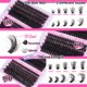 thumbnail image 3 of Extensiones de pestañas Focipeysa Fluffy Mink Cluster 10-18mm, 3 of 7