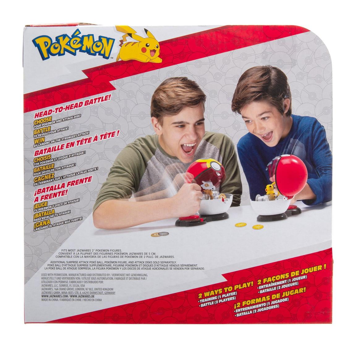 Jazwares Pokemon Surprise Attack Game (Cubone) with Repeat Ball - Single Pack