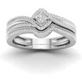 thumbnail image 1 of AKYUSGFL Fashion Rings for Women Synthetic Diamond Studded Zirconia Inlaid Rings Wedding Engagement Rings Jewelry Accessory Gifts, 1 of 5