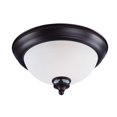 thumbnail image 1 of Maxim 21580SWOI Novus 1-Light Flush Mount, Oil Rubbed Bronze, 1 of 1