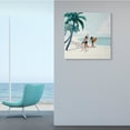 thumbnail image 2 of Stupell Industries Women with Surfboards under Coastal Palm Trees,30 x 30,Designed by Victoria Barnes, 2 of 6
