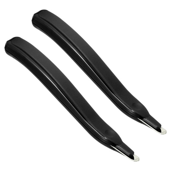 Uxcell Staple Remover Magnetic Staple Puller Desktop Removal Tool Cutting Tool, Black 2 Pack