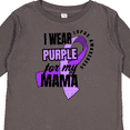 thumbnail image 4 of Inktastic I Wear Purple For My Mama Lupus Awareness Boys or Girls Long Sleeve Toddler T-Shirt, 4 of 5