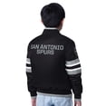 thumbnail image 2 of Youth Starter Black San Antonio Spurs Scout Varsity Full-Snap Jacket, 2 of 2