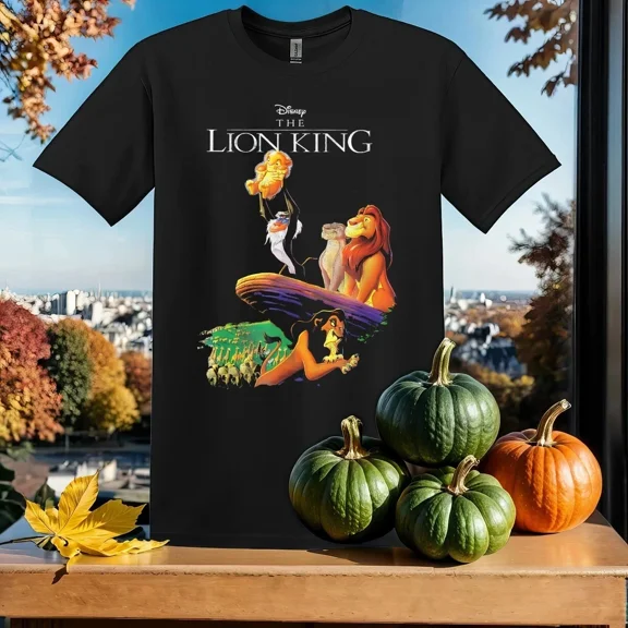 VINTAGE Born To Be King Simba The Lion T-shirt T Shirt Men Women Unisex Tshirt