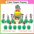 thumbnail image 4 of Toy Story Party Supplies Decor Plates Fans Decorations Honeycomb Centerpieces Cake Toppers, 4 of 6