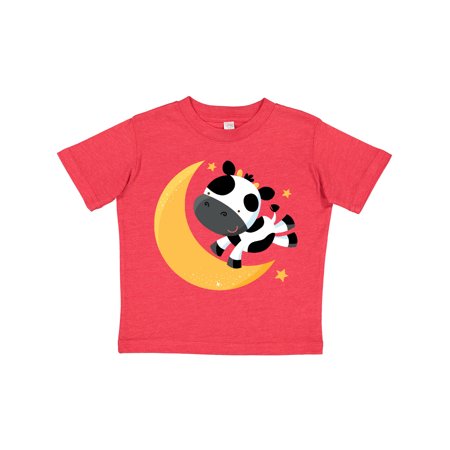 

Inktastic Cow over the Moon Rhyme Gift Toddler Boy or Toddler Girl T-Shirt