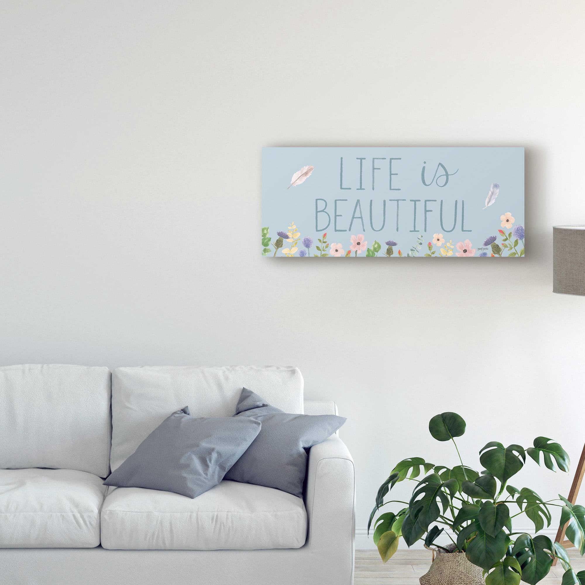 Trademark Fine Art 'Spring Sentiments I' Canvas Art by Jenaya Jackson
