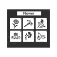 thumbnail image 1 of Graflsoa Creative Kids Drawing Stencil Set - 6pcs PET Templates for Art, Handmade Posters & Educational Fun (Flowers, Animals, Castles & More), 1 of 5