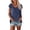 Dark Blue, variant on Women's V Neck Short Sleeve Soft Loose Fitting Summer T Shirts, L, Yellow