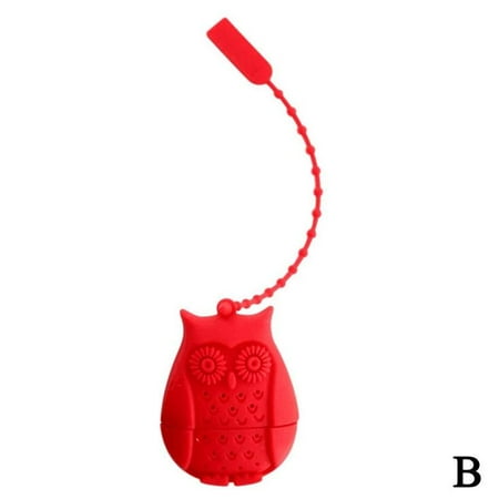

Creative Design Owl Shape Silicone Tea Strainer Filter Tea Bag Leaf Diffuser
