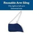 thumbnail image 2 of McKesson Arm Sling, Blue Cotton/Polyester, Fits Left or Right Arm, 1 Size, 6 Ct, 2 of 4