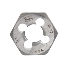 

5PC Irwin Irwin - 6545 - Hanson High Carbon Steel SAE Hexagon Die 1/2 in.-20NF 1/pc.