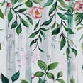 thumbnail image 5 of Orinice Watercolor eucalyptus shower curtain with green leaves blooming on top, polyester fabric waterproof shower curtain set machine washable decorative shower curtain 60x72, 5 of 7