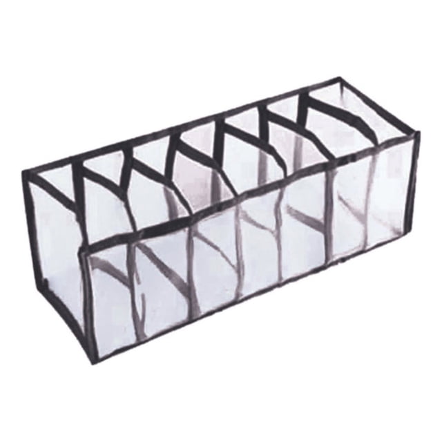 Under 10 Home Textile Storage Household Foldable Mesh Underwear Storage Box Socks Bra and Panties