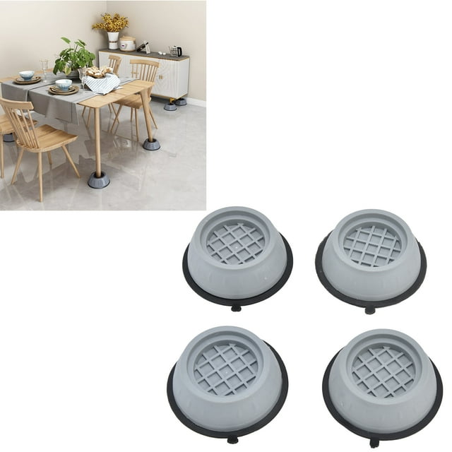 Almohadilla para Lavadora Cojín Antideslizante a Prueba de Golpes para Pies Reduce el Ruido Fácil Instalación Multiusos Material de Alta ANGGREK Otros