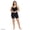 Black, variant on Comfort by Real Women's Seamless Mid-Thigh Shaping Bodysuit