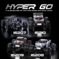 thumbnail image 7 of MJX HYPER GO 16207/16208/16209 1/16 RTR Brushless High Speed Electric 4X4 Off-Road Fast RC Car, Max 45km/h, RC Truck, Remote Control Gift for Adult, 7 of 7