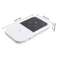 thumbnail image 2 of YAHHU M80 Mobile WiFi Hotspot Multifunction Plug in Card Slim Portable 4G LTE WiFi Router Built-in 2400mAh Battery Support 10 Users for Outdoor Car Travel, 2 of 9