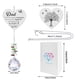 thumbnail image 3 of Adornos navideños, adornos navideños, regalos navideños, recuerdo navideño, regalo familiar, decoración colgante de cristal, ventana usada, decoración del hogar, atrapasueños de cristal, colgante, 3 of 9