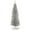 Silver, variant on Gymax 6ft Pencil Artificial Christmas Tree Electroplate Pencil Tree (Champagne)