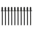 thumbnail image 2 of Dash Rivets Rosette, 8 Pcs Rivets Rose en Aluminium Antirouille pour Voitures Rivets en Forme de Rose pour Étiquette de Porte AMC VIN Tous Véhicules, 2 of 7
