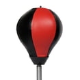 thumbnail image 3 of Bewildely Pelota de boxeo de escritorio de diseño de , pelota de boxeo de de cuero, pelota de velocidad catártica para oficina, bolsa de boxeo, Juguetes negro rojo, 3 of 6