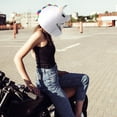 thumbnail image 3 of Helmet Plush Cover Cute Motorcycle Helmet Cover Fluffy Animal Panda Motorcycle Helmet Protection Cover Funny Full Face Motorbike Dust Cover for Outdoor Ride, 3 of 9