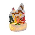 thumbnail image 3 of Elodie Maison Lumineuse de Noël Décoration de Collection Neige de Noël A, 3 of 8