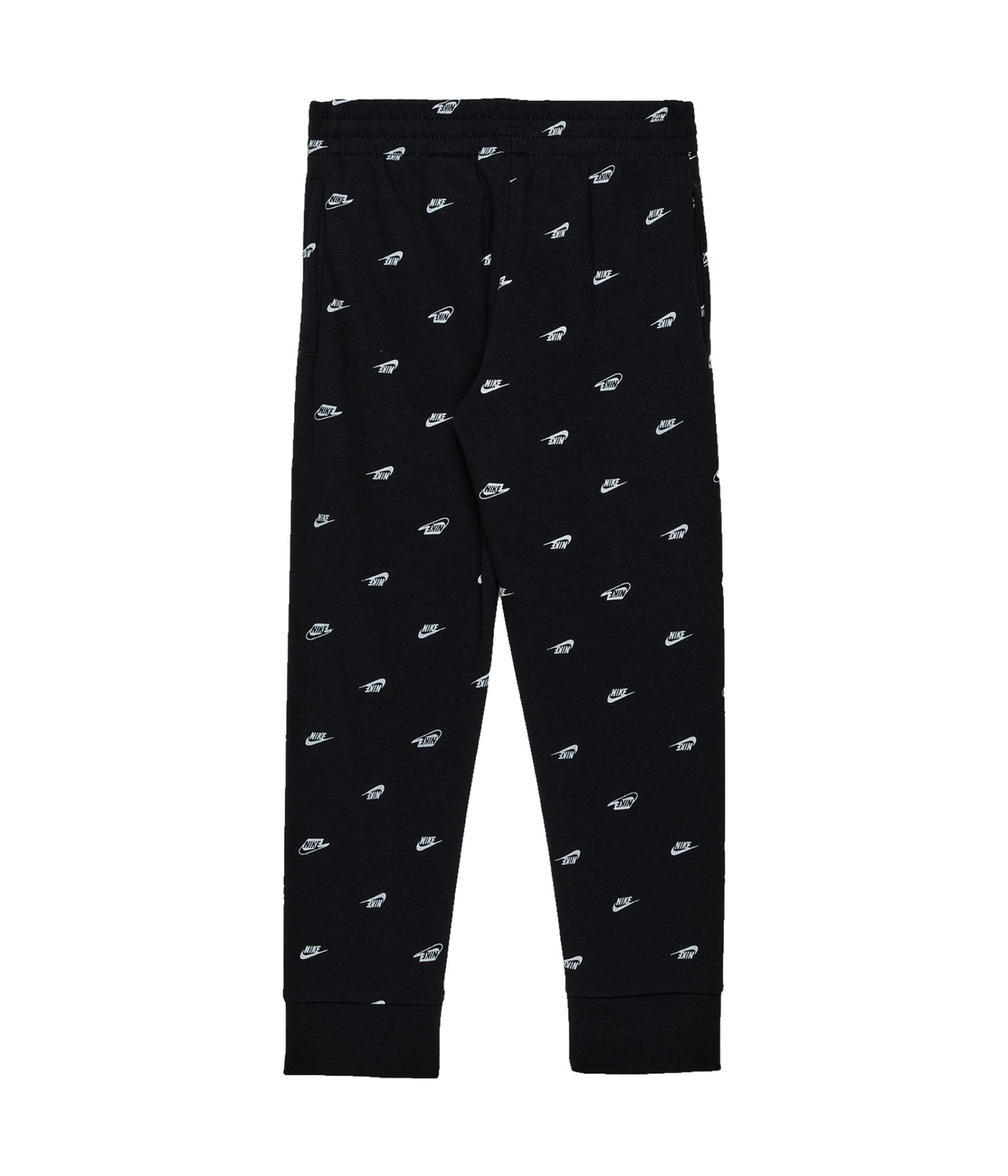 Nike NSW Club All Over Print SSNL Pants (Toddler/FLittle Kids) (Boys, Black,  5 Little Kid) - Walmart.com