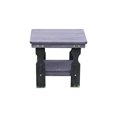 thumbnail image 1 of Amish Heavy Duty Pressure Treated End Table (Semi-Solid Black Stain), 1 of 1