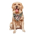 thumbnail image 5 of Naloa Leopard Dots Dog Bandanas 1PC Washable Triangle Dog Scarfs Premium Durable Fabric, for Small Medium Large Dogs and Cats, 5 of 6