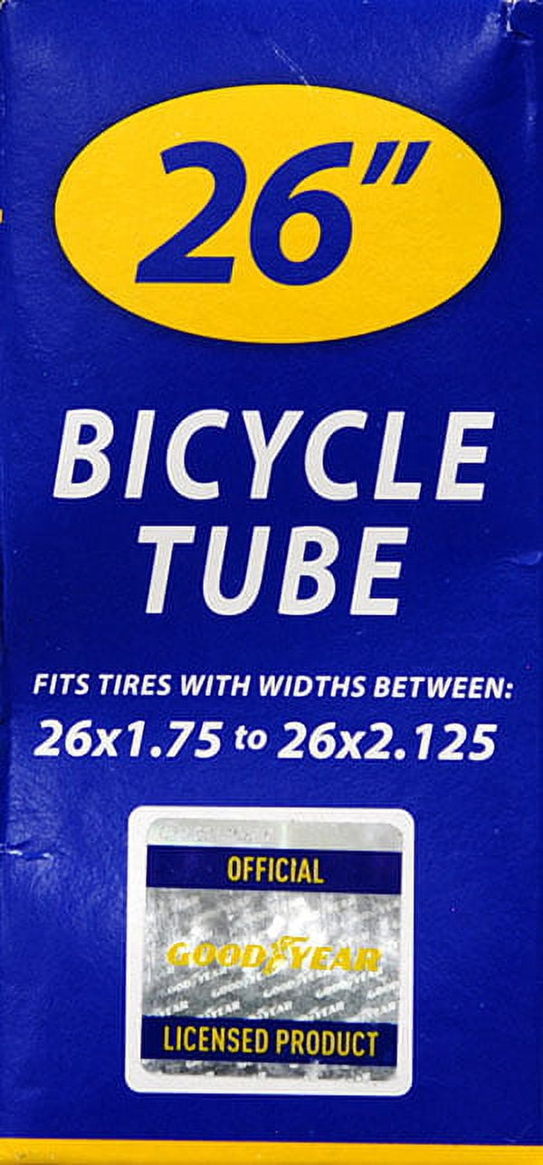 Tube vélo robuste Goodyear 26 X 1,9-2,3, lot de 2 avec
