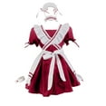 thumbnail image 7 of Women's Cute Princess Dresses for Girls Kawaii Dress Anime Maid Attire Cosplay Dress with Apron and Other Accessories, 7 of 7